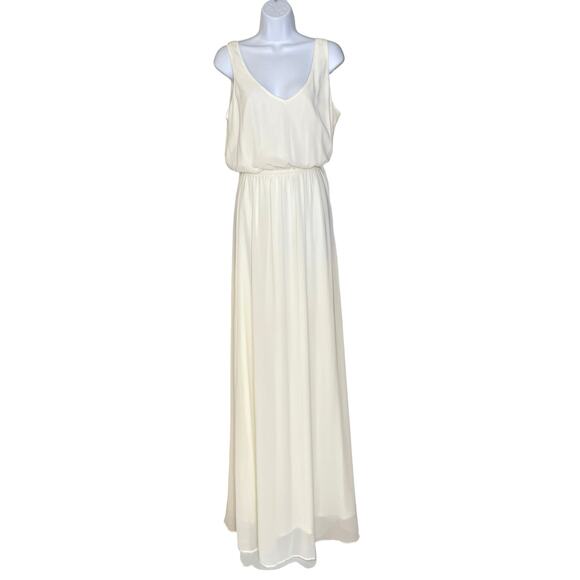 Show Me Your MuMu Kendall Maxi Dress M White NWT - Picture 1 of 7